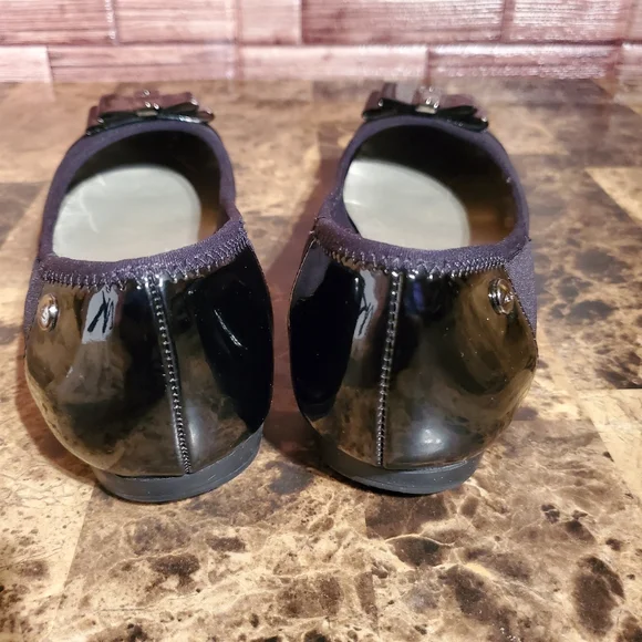 Anne Klein AKARICIA  Women's Shoes Size 8M US Black Ballet Flat - Picture 5 of 10